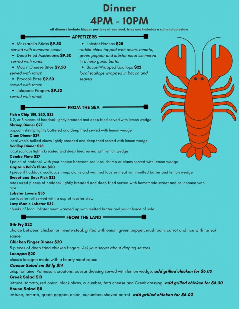 herring cove menu 1